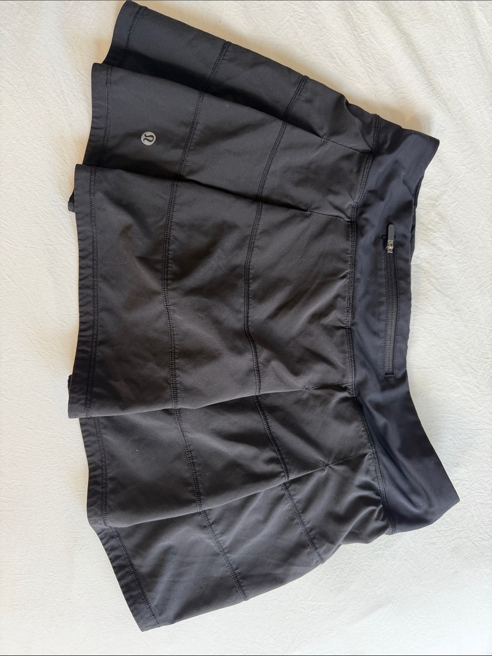 lululemon athletica Black tennis skort